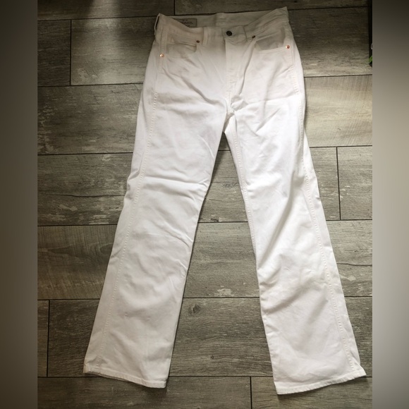 Gap White Jeans Vintage Flare High Rise Denim - Picture 3 of 4